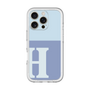 Slim Protection Premium Case［ オリジナル - initial two tone - H blue ］