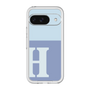 Slim Protection Premium Case［ オリジナル - initial two tone - H blue ］