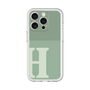 Slim Protection Premium Case［ オリジナル - initial two tone - H green ］