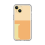Slim Protection Premium Case［ オリジナル - initial two tone - I orange ］
