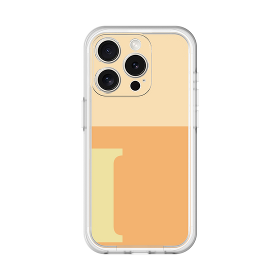 Slim Protection Premium Case［ オリジナル - initial two tone - I orange ］