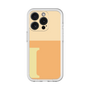 Slim Protection Premium Case［ オリジナル - initial two tone - I orange ］