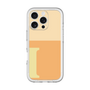 Slim Protection Premium Case［ オリジナル - initial two tone - I orange ］