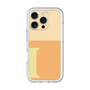 Slim Protection Premium Case［ オリジナル - initial two tone - I orange ］