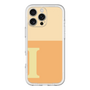 Slim Protection Premium Case［ オリジナル - initial two tone - I orange ］