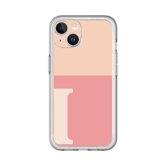 Slim Protection Premium Case［ オリジナル - initial two tone - I pink ］