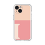 Slim Protection Premium Case［ オリジナル - initial two tone - I pink ］