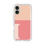 Slim Protection Premium Case［ オリジナル - initial two tone - I pink ］