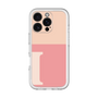 Slim Protection Premium Case［ オリジナル - initial two tone - I pink ］