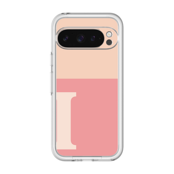 Slim Protection Premium Case［ オリジナル - initial two tone - I pink ］