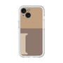 Slim Protection Premium Case［ オリジナル - initial two tone - I brown ］