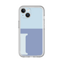 Slim Protection Premium Case［ オリジナル - initial two tone - I blue ］