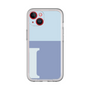 Slim Protection Premium Case［ オリジナル - initial two tone - I blue ］