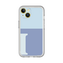 Slim Protection Premium Case［ オリジナル - initial two tone - I blue ］