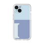 Slim Protection Premium Case［ オリジナル - initial two tone - I blue ］