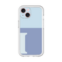 Slim Protection Premium Case［ オリジナル - initial two tone - I blue ］