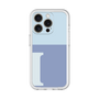 Slim Protection Premium Case［ オリジナル - initial two tone - I blue ］
