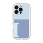 Slim Protection Premium Case［ オリジナル - initial two tone - I blue ］