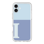 Slim Protection Premium Case［ オリジナル - initial two tone - I blue ］