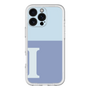 Slim Protection Premium Case［ オリジナル - initial two tone - I blue ］