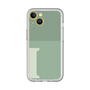 Slim Protection Premium Case［ オリジナル - initial two tone - I green ］