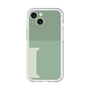Slim Protection Premium Case［ オリジナル - initial two tone - I green ］