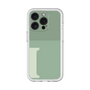 Slim Protection Premium Case［ オリジナル - initial two tone - I green ］