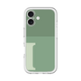 Slim Protection Premium Case［ オリジナル - initial two tone - I green ］