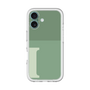 Slim Protection Premium Case［ オリジナル - initial two tone - I green ］