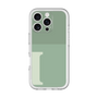 Slim Protection Premium Case［ オリジナル - initial two tone - I green ］