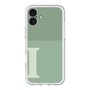 Slim Protection Premium Case［ オリジナル - initial two tone - I green ］