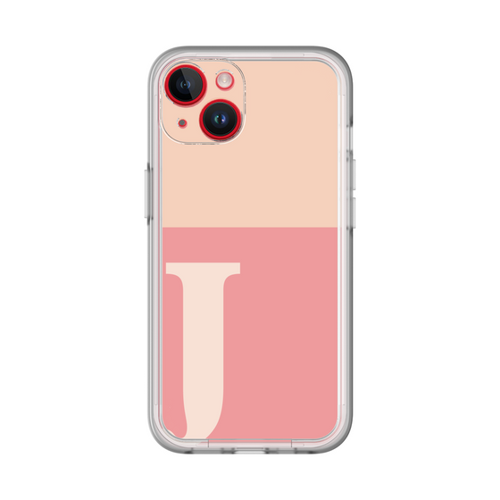 Slim Protection Premium Case［ オリジナル - initial two tone - J pink ］
