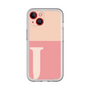 Slim Protection Premium Case［ オリジナル - initial two tone - J pink ］