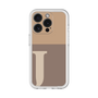 Slim Protection Premium Case［ オリジナル - initial two tone - J brown ］