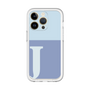 Slim Protection Premium Case［ オリジナル - initial two tone - J blue ］