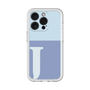 Slim Protection Premium Case［ オリジナル - initial two tone - J blue ］