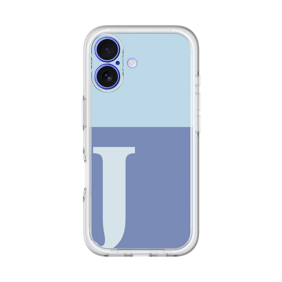 Slim Protection Premium Case［ オリジナル - initial two tone - J blue ］