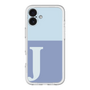 Slim Protection Premium Case［ オリジナル - initial two tone - J blue ］