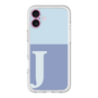 Slim Protection Premium Case［ オリジナル - initial two tone - J blue ］