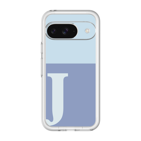Slim Protection Premium Case［ オリジナル - initial two tone - J blue ］