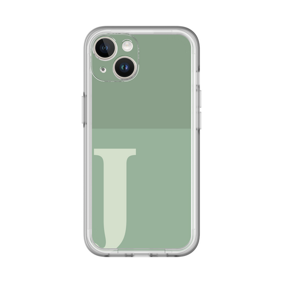 Slim Protection Premium Case［ オリジナル - initial two tone - J green ］