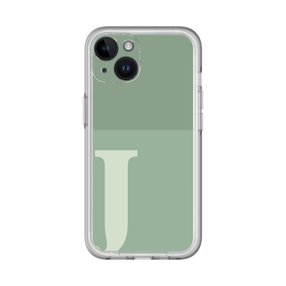 Slim Protection Premium Case［ オリジナル - initial two tone - J green ］
