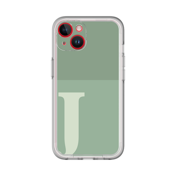 Slim Protection Premium Case［ オリジナル - initial two tone - J green ］