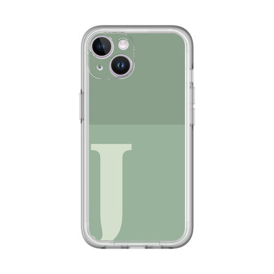 Slim Protection Premium Case［ オリジナル - initial two tone - J green ］