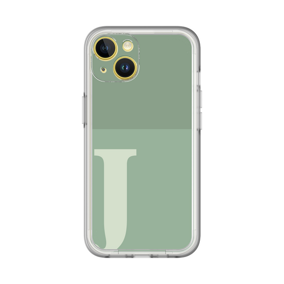 Slim Protection Premium Case［ オリジナル - initial two tone - J green ］