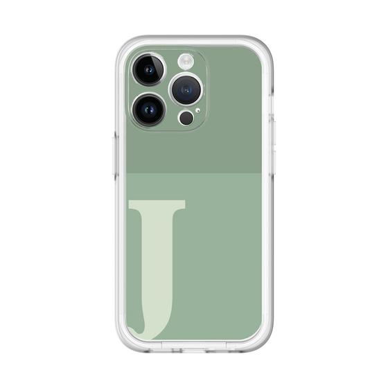 Slim Protection Premium Case［ オリジナル - initial two tone - J green ］