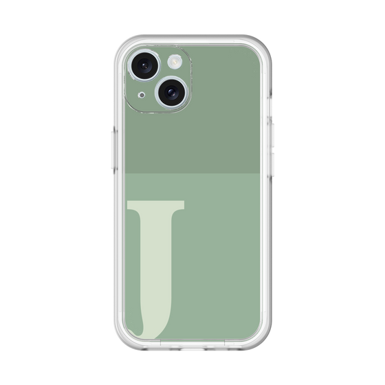 Slim Protection Premium Case［ オリジナル - initial two tone - J green ］