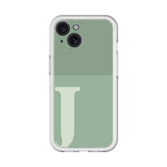 Slim Protection Premium Case［ オリジナル - initial two tone - J green ］