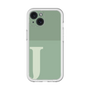 Slim Protection Premium Case［ オリジナル - initial two tone - J green ］