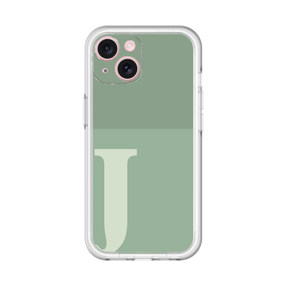 Slim Protection Premium Case［ オリジナル - initial two tone - J green ］